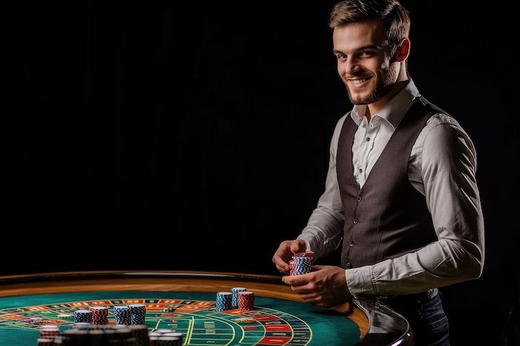 Antarmuka taruhan dengan pilihan Pemain, Bankir, dan Seri Antarmuka taruhan Live Baccarat player88bet